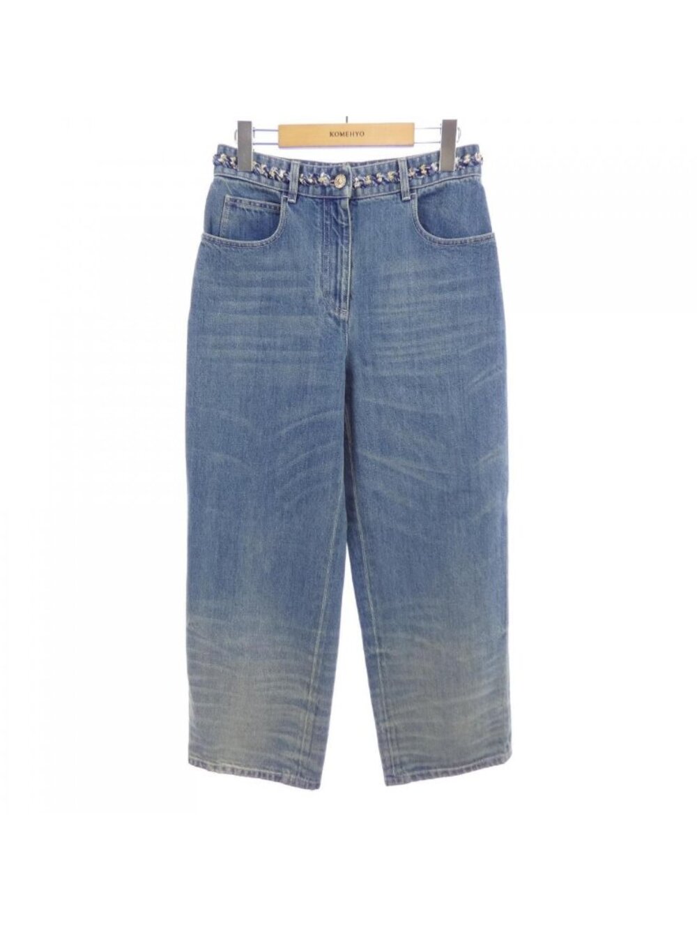 Chanel Jeans Blue